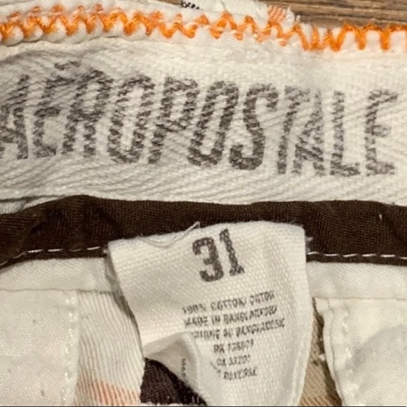 Aeropostale Plaid Shorts Size 31 - Picture 4 of 4